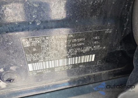 2021 Toyota Rav4 Xle Premium из США, поврежденный, VIN JTMC1RFV9MD070127